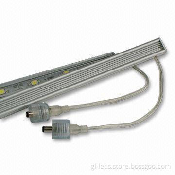 LED Strip with 12V DC Input Voltage and Aluminum Base, Available in Pure White/Warm White Color